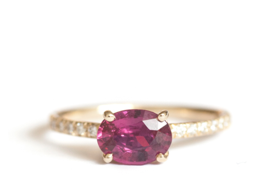 Can a ruby be an engagement ring?