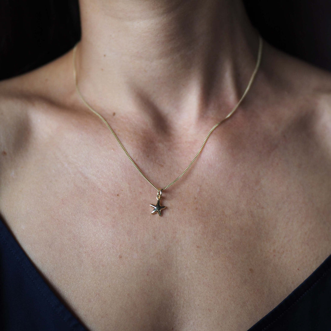 Starfish Necklace in Gold (Archive)