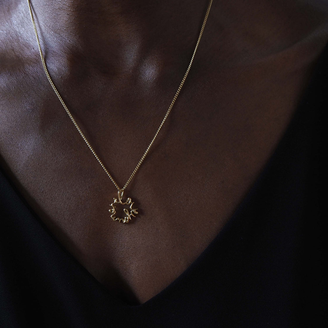 Love You More Necklace in Gold (Archive)