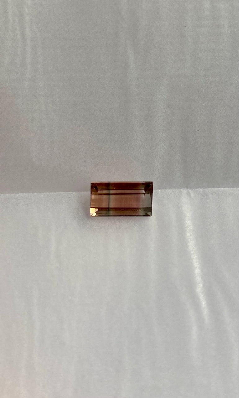 Watermelon Tourmaline Ring in Yellow Gold for Yinka Ilori (Archive)