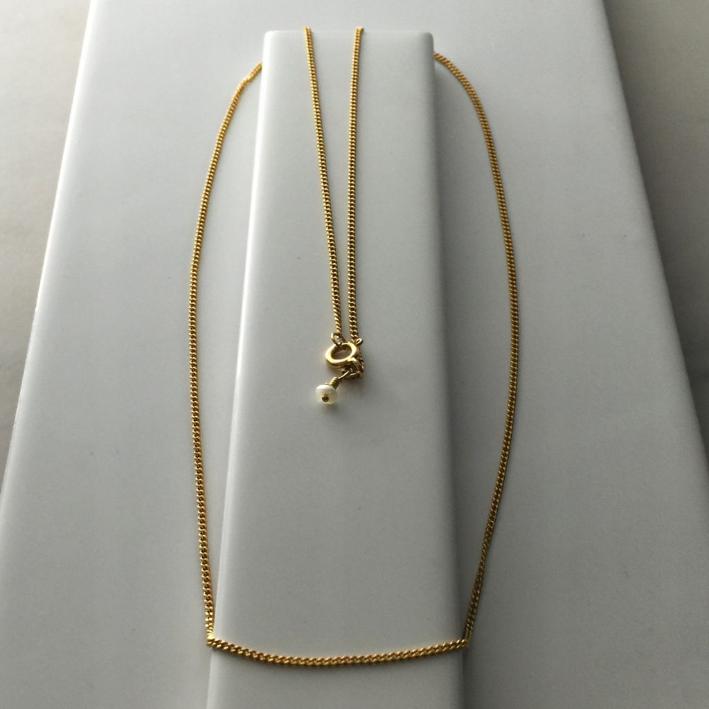 Necklace Chain in Yellow Gold Vermeil