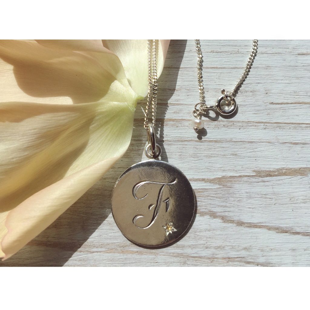 Introducing November Birthstone Citrine Initial Necklace