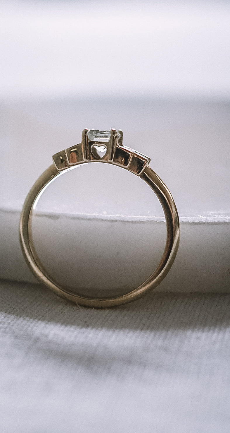 What do engagement rings symbolise?