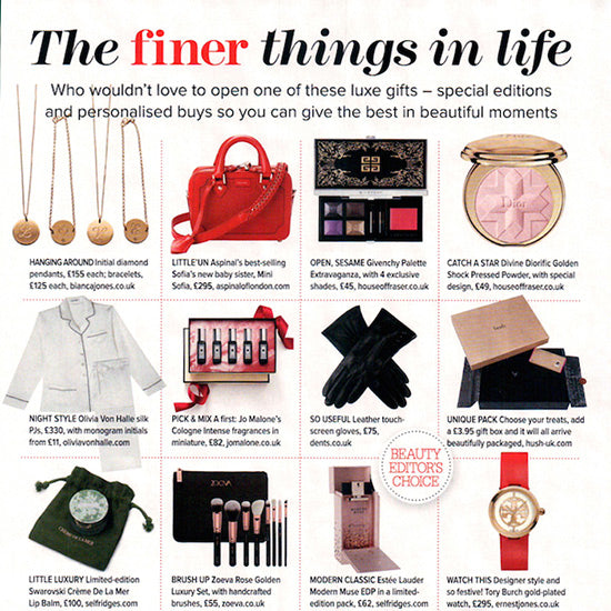 Bianca Jones Diamond Initial Necklaces and Bracelets: The Perfect Luxe Gift Featured in Woman and Home