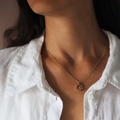 Bianca Jones handcrafted Love You More necklace available in yellow, rose, and white gold, embodying a profound expression of affection