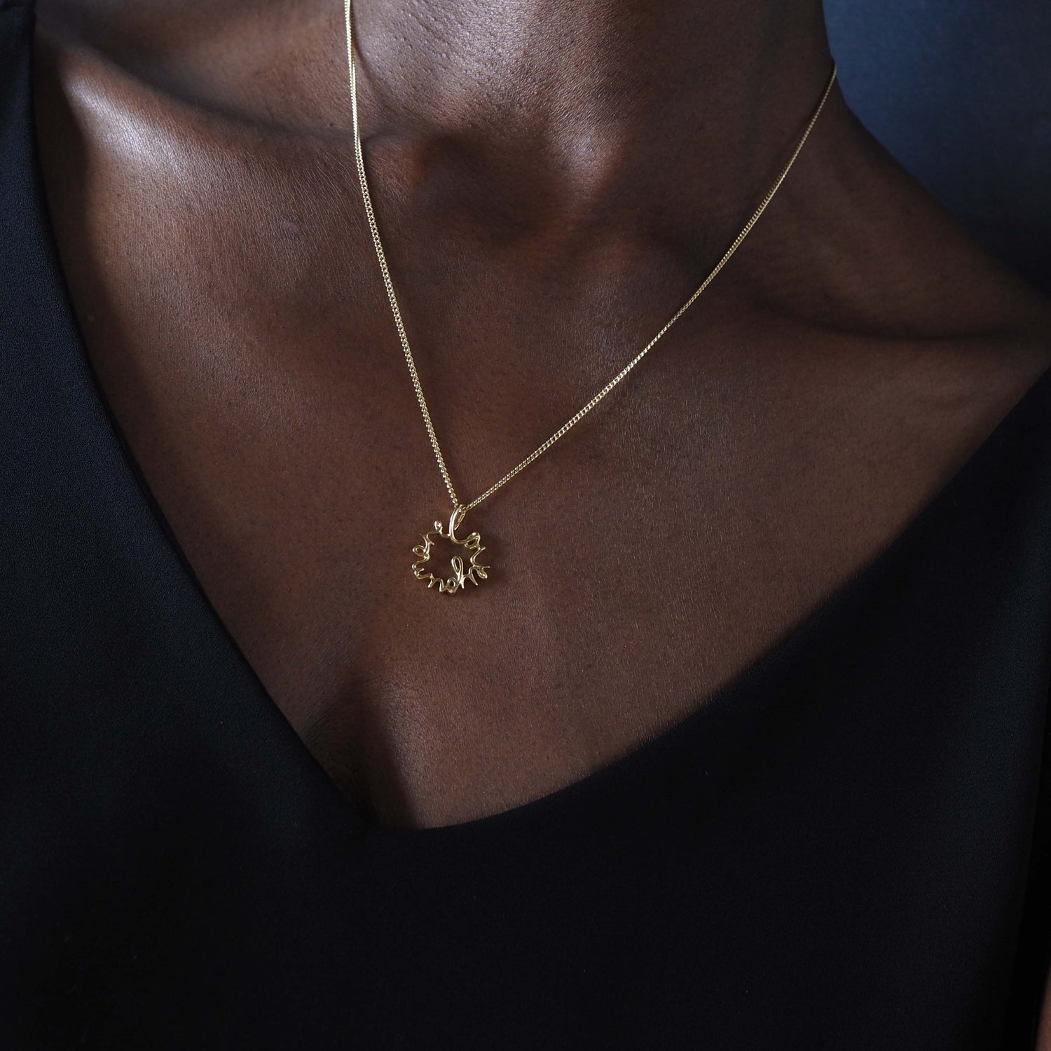 Love You More Necklace in 18ct Solid Gold, available in Yellow, White, and Rose Gold – Elegant and Personalised Jewellery Piece