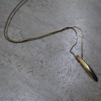 Forever Strong Curve Necklace in Gold Vermeil by Bianca Jones