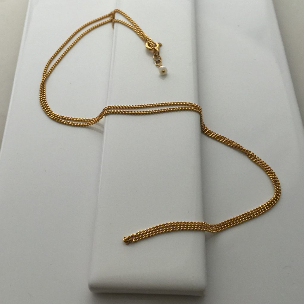 Necklace Chain in Yellow Gold Vermeil