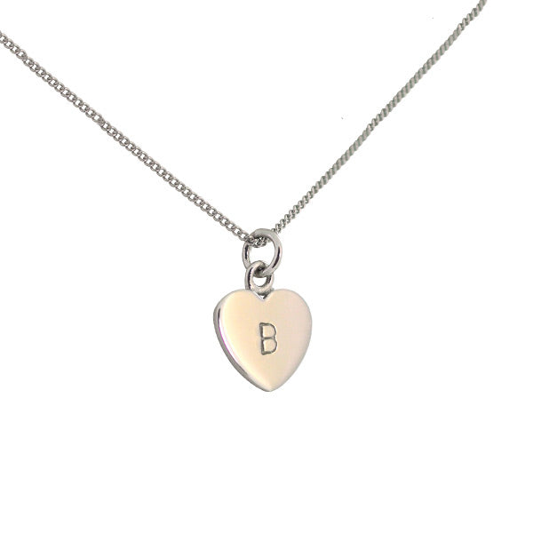 Engraved Heart Necklace